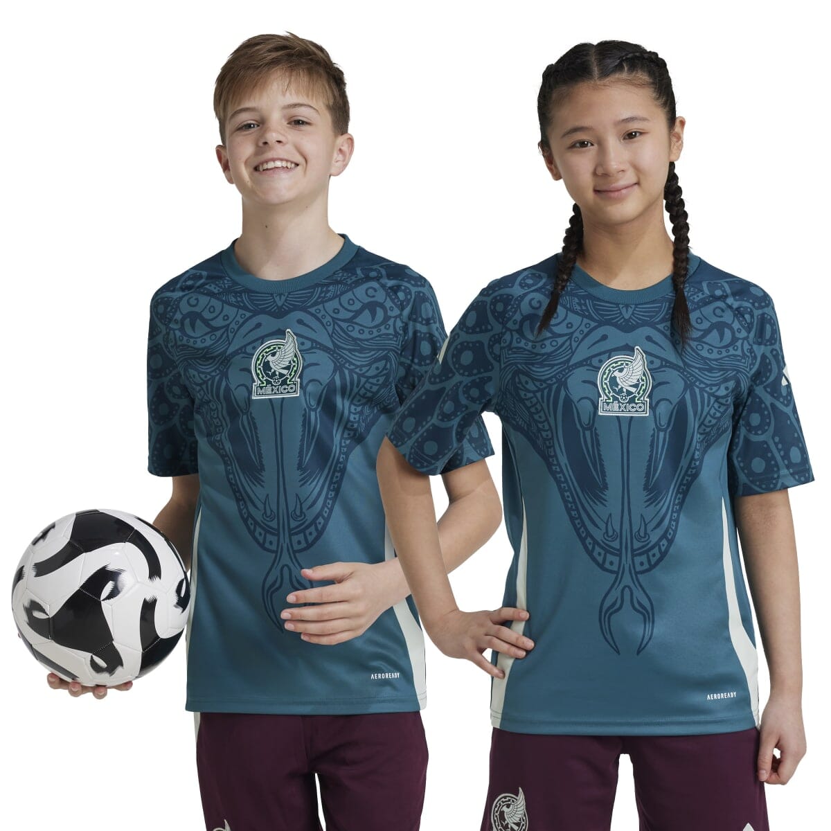 adidas Youth Mexico Pre-Match Jersey | JE3525 Jersey adidas 