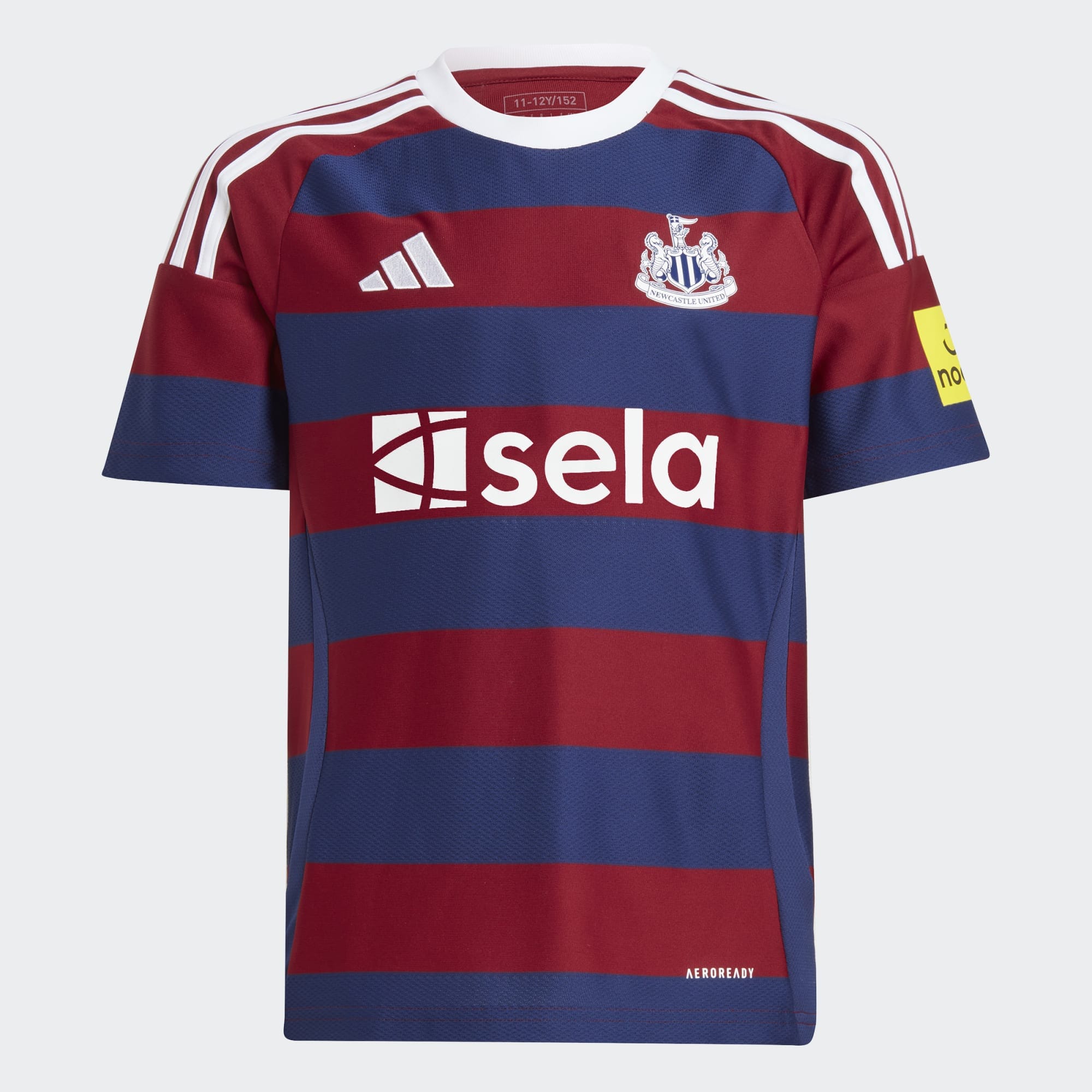 adidas Youth Newcastle United FC 24/25 Away Jersey | JX6513 Jersey Adidas Youth Medium TECOBU/NGTSKY 