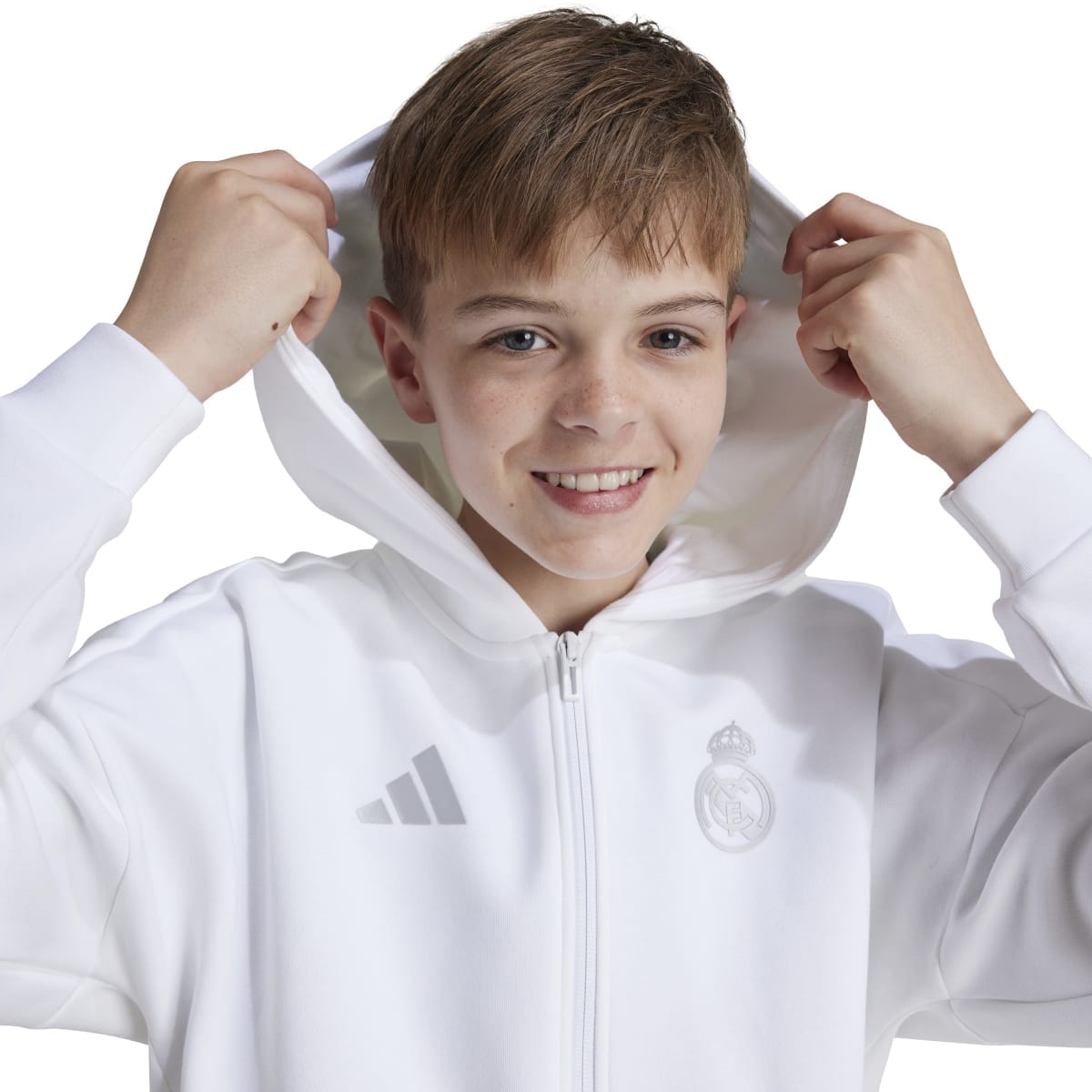 adidas Youth Real Madrid Anthem Jacket | IT3803 Jacket adidas 