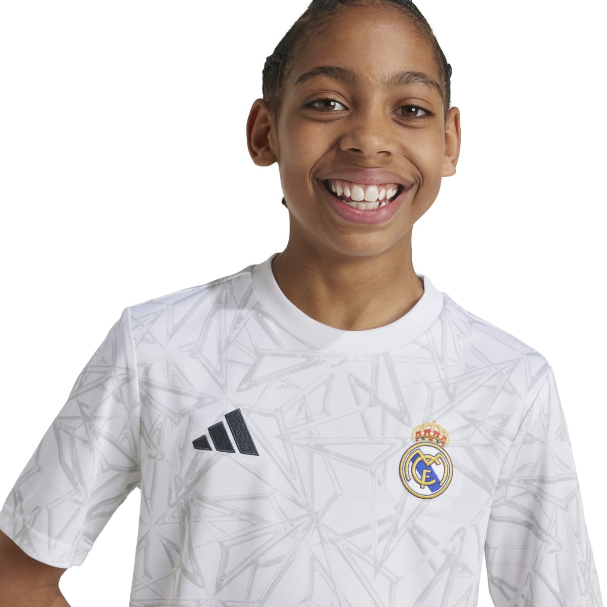 adidas Youth Real Madrid Pre-Match Jersey | IT5095 T-Shirt adidas 