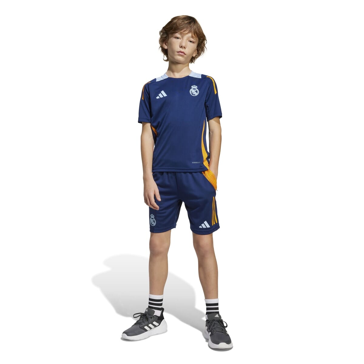 adidas Youth Real Madrid Training Jersey | JE4197 Jersey adidas 