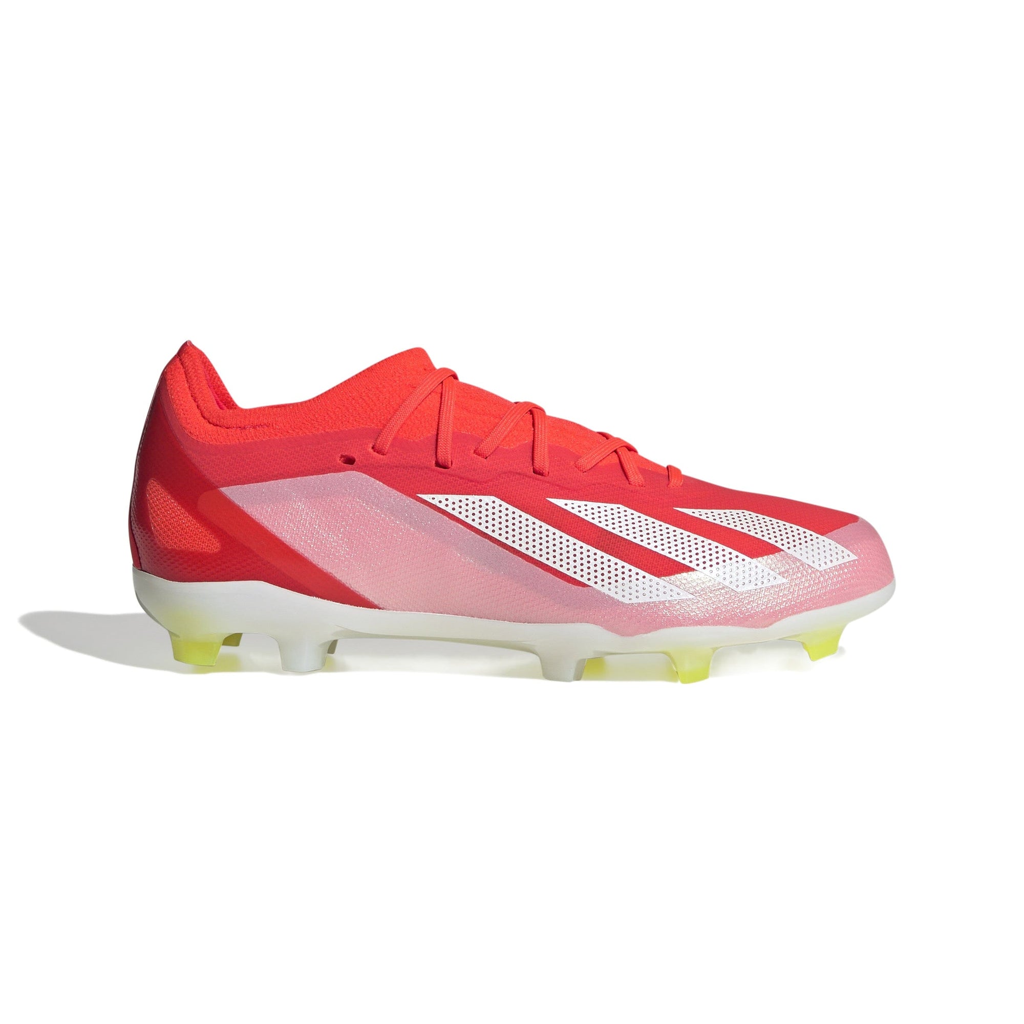 adidas Youth X Crazyfast Elite Firm Ground Cleats | IF0670 Shoes Adidas 1 Solar Red / Cloud White / Team Solar Yellow 2 