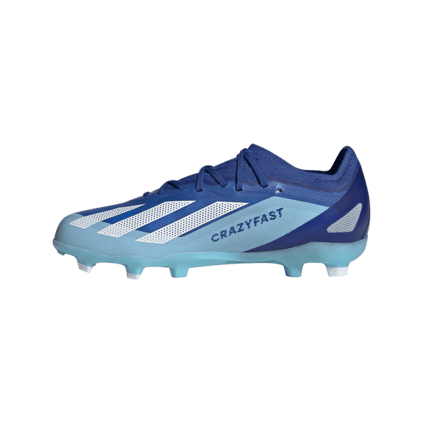 22cm　アディダス　サッカー　スパイク　IE4201　XCRAZYFAST adidas Youth X Crazyfast.1 FG Cleats | IE4209 - Goal Kick Soccer