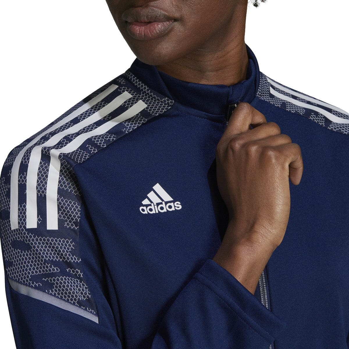 AMES adidas Womens Condivo 21 Track Jacket PrimeBlue | GK9575 Track Jacket Adidas 