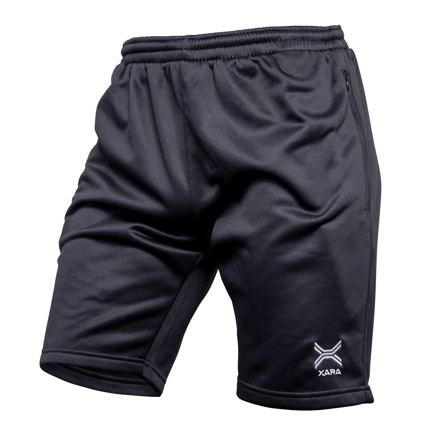 Bradford Coaches Short - Unisex Coaches Gear Xara Soccer Black Youth Large 