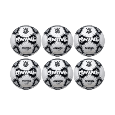 Brine Attack Soccer Ball Pack - 6 Balls | FB23313G - Goal Kick Soccer