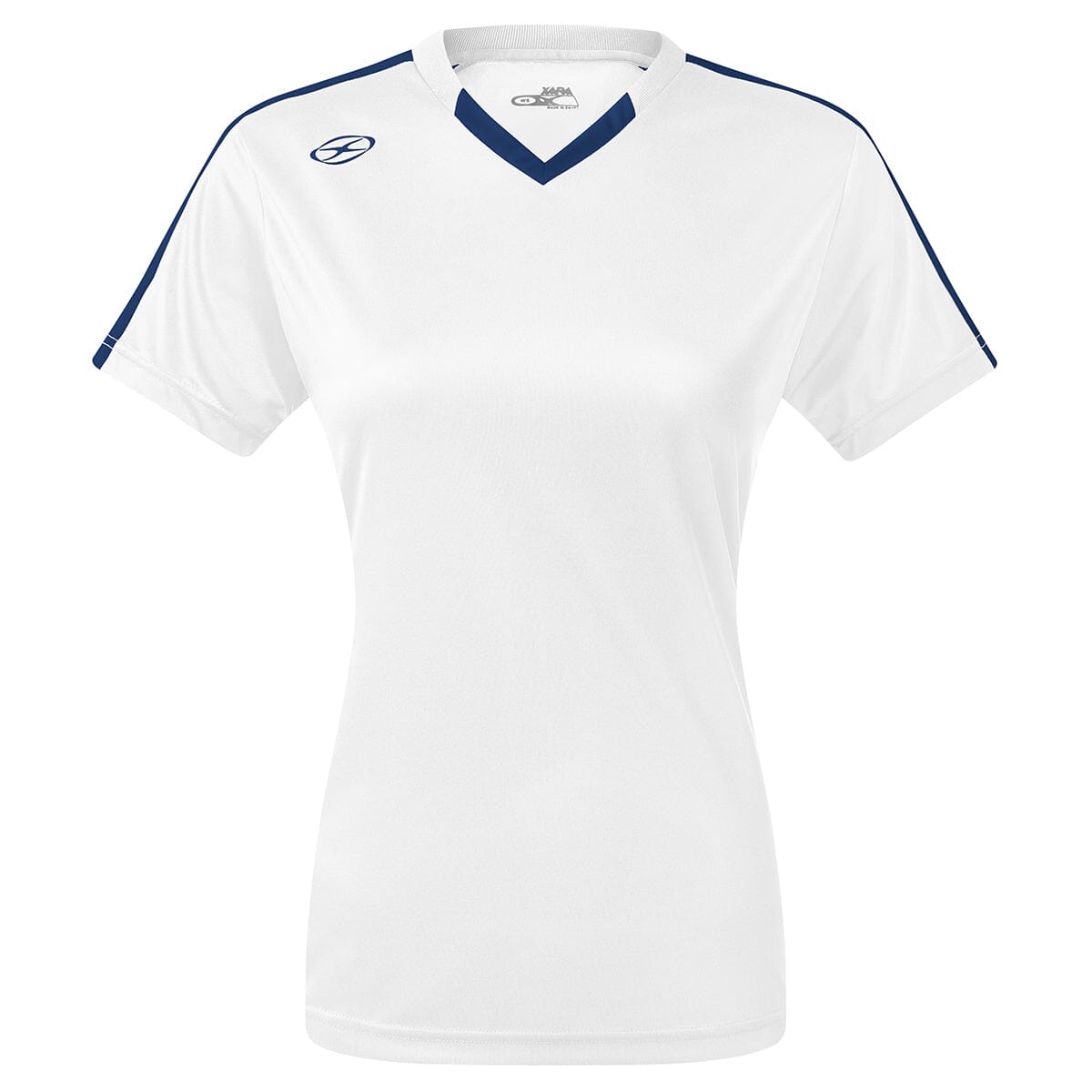Britannia Jersey - Away Colors - Female Shirt Xara Soccer White/Navy Womens Medium 