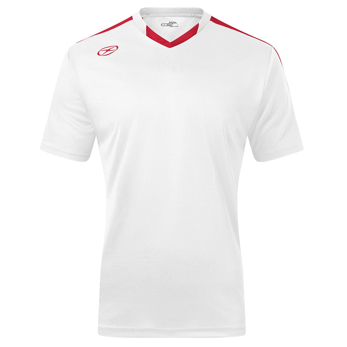 Britannia Jersey - Away Colors - Male Shirt Xara Soccer White/Red Medium 