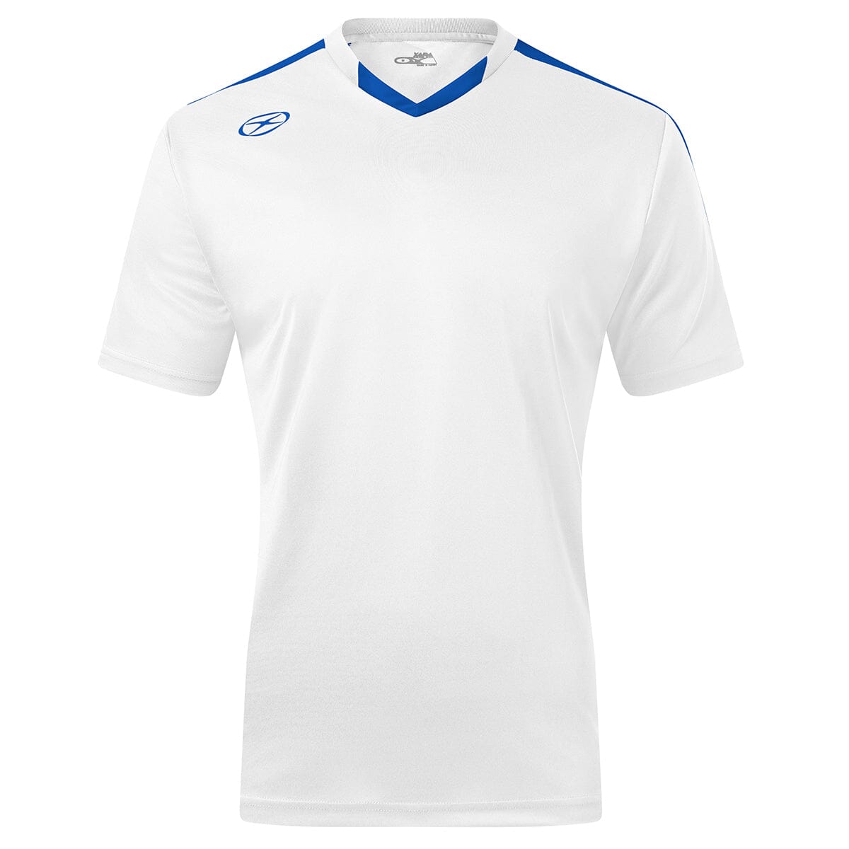 Britannia Jersey - Away Colors - Male Shirt Xara Soccer White/Royal Youth Medium 