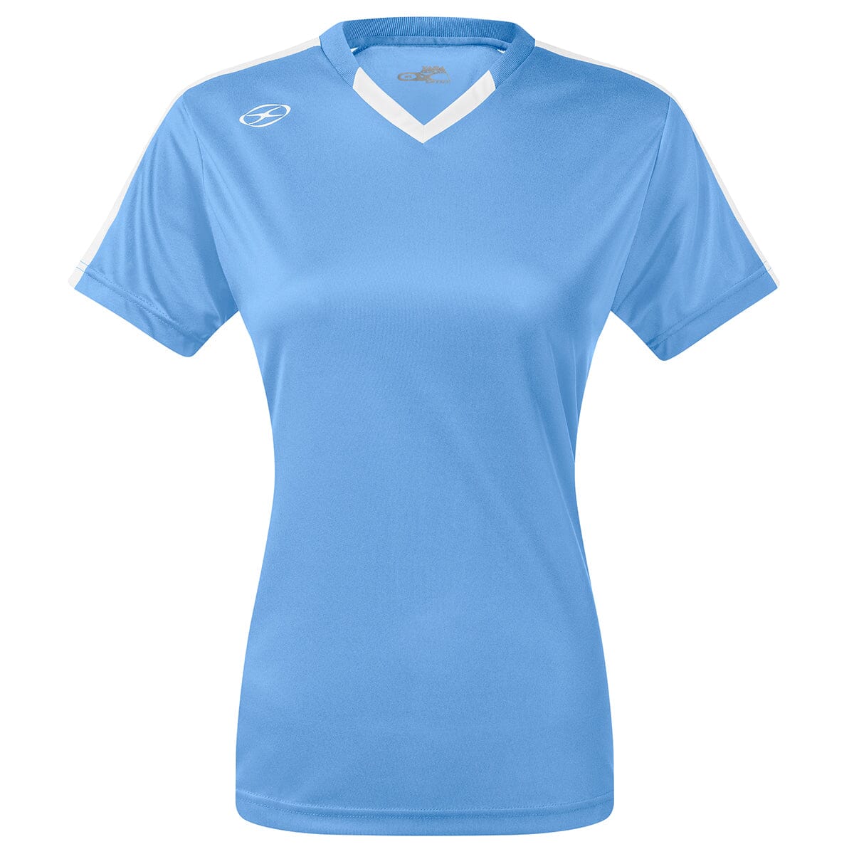 Britannia Jersey - Home Colors - Female Shirt Xara Soccer Columbia/White Womens Youth Medium 