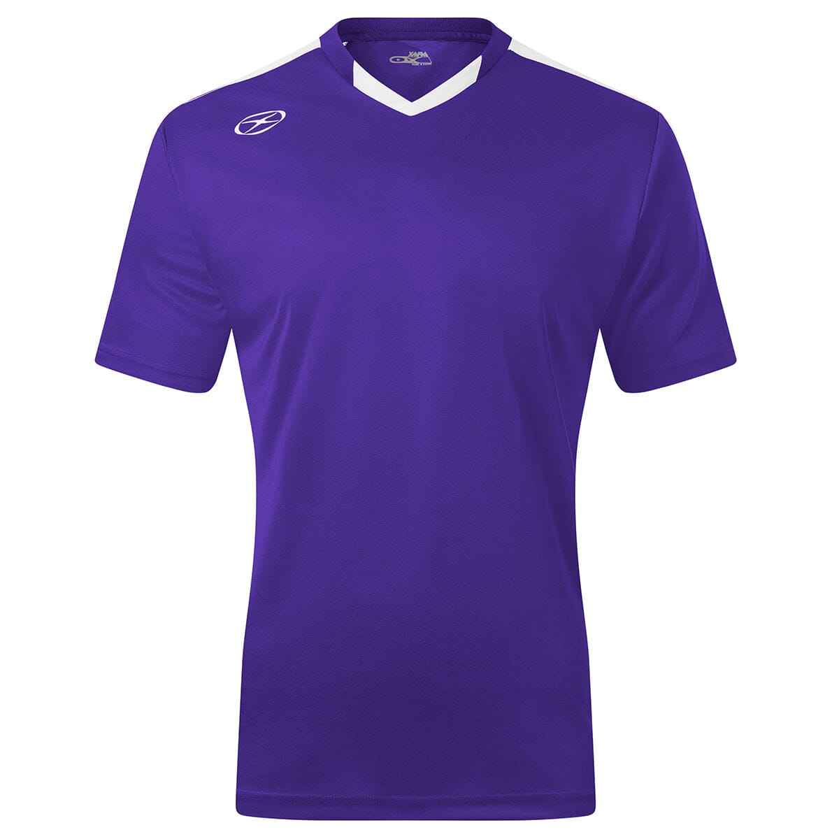 Britannia Jersey - Home Colors - Male Shirt Xara Soccer Purple/White Youth Medium 
