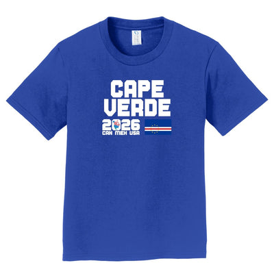 Cape Verde Soccer Kick Off Series Tee | 2026 Edition - Goal Kick Soccer