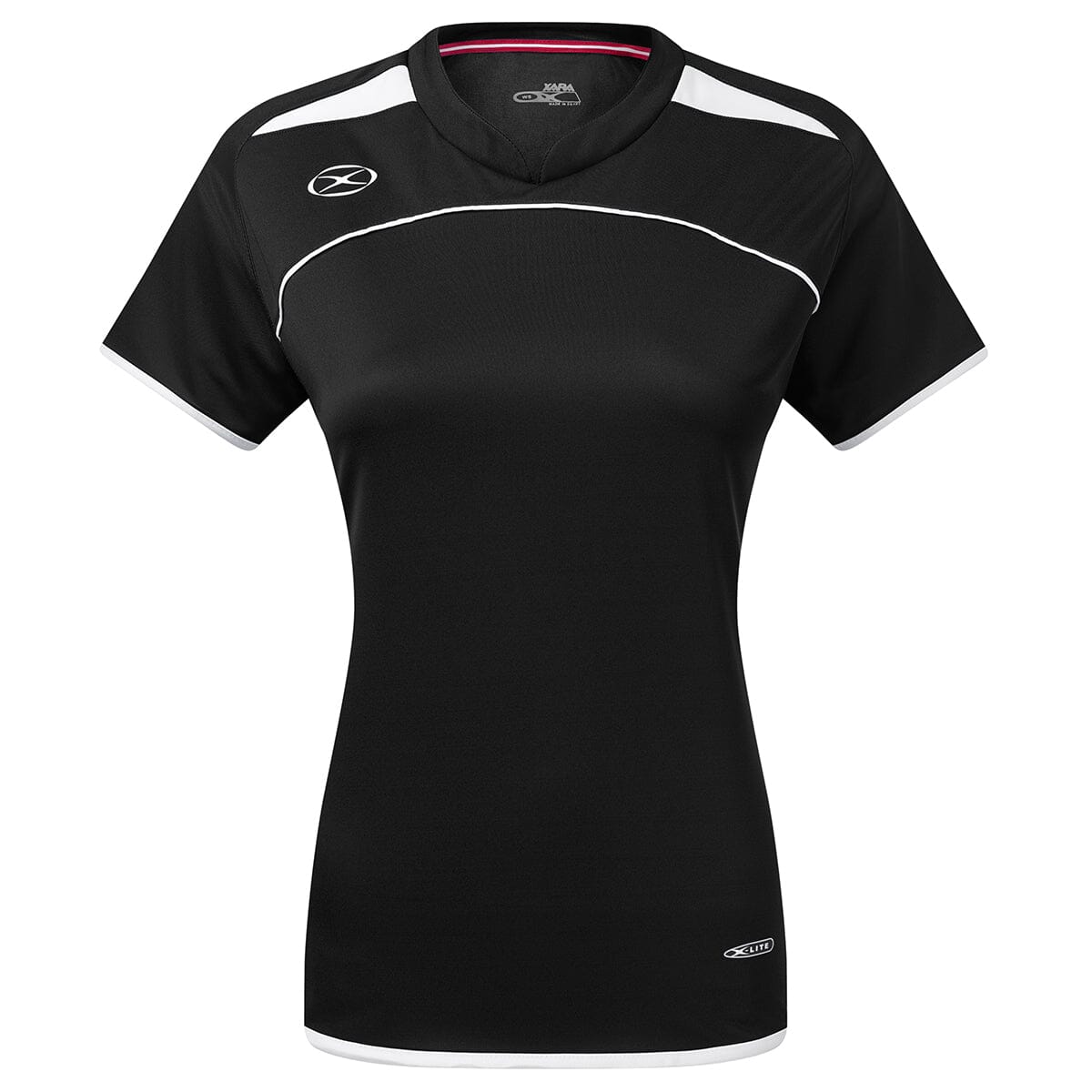 Cardiff Jersey - Female Shirt Xara Soccer Black/White Womens Extra Large 