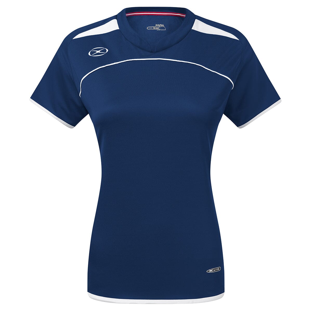 Cardiff Jersey - Female Shirt Xara Soccer Navy/White Womens Small 