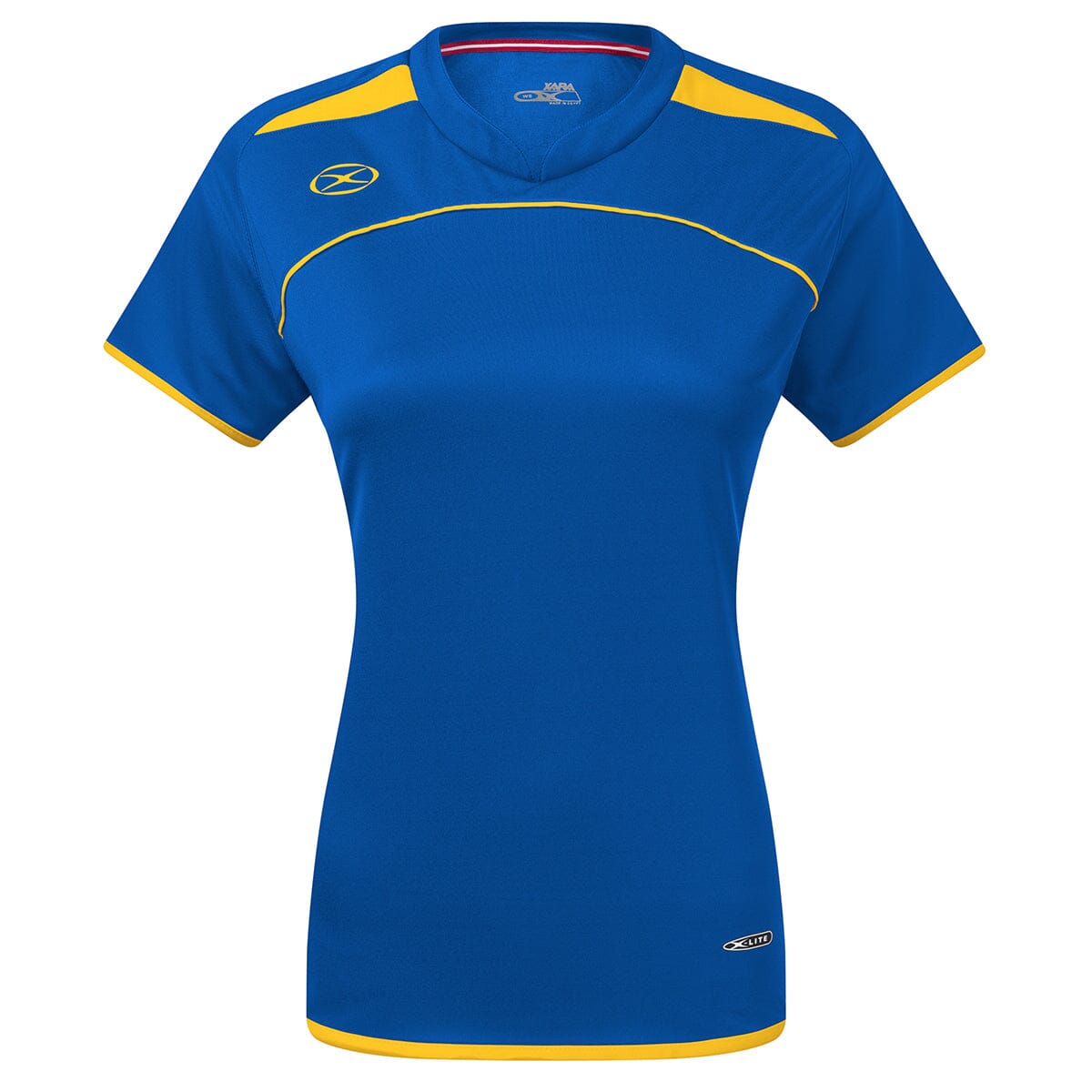 Cardiff Jersey - Female Shirt Xara Soccer Royal/Gold Womens Youth Small 
