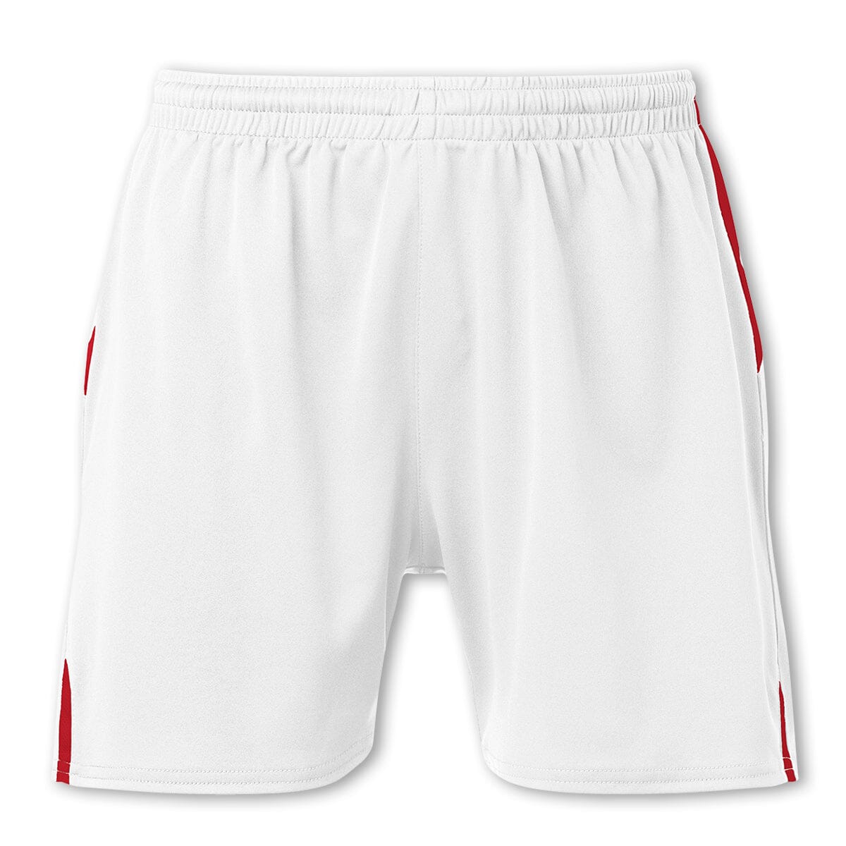 Continental Short - Female Short Xara Soccer White/Red Womens Large 