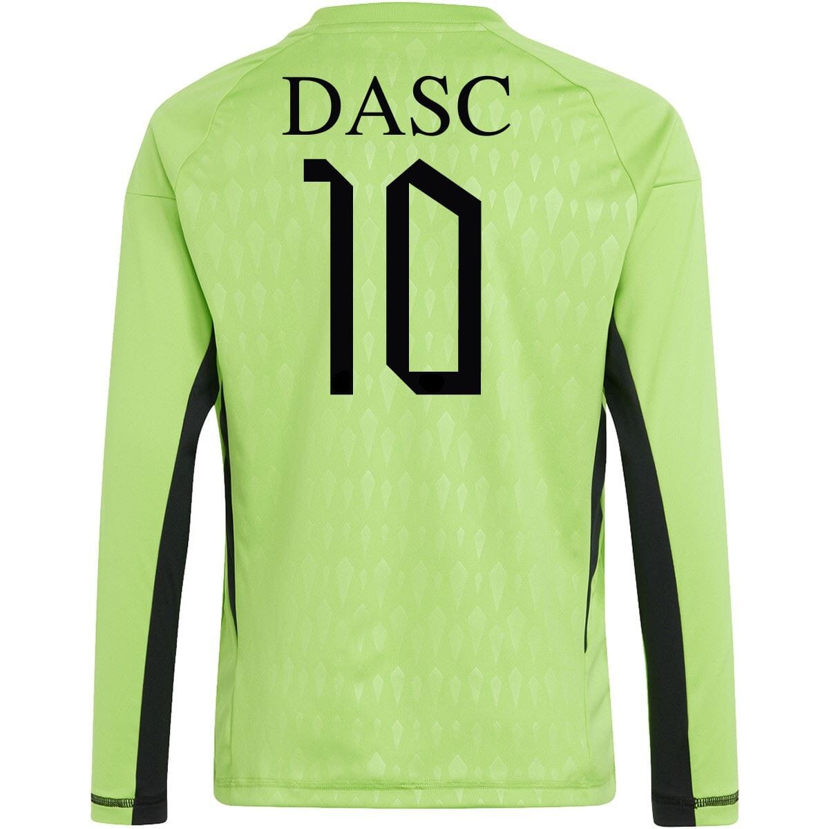 DASC Fall '23 Uniforms Tiro23 Goalkeeper Men's Jersey - Longsleeve - Sol Green Long Sleeve Adidas 