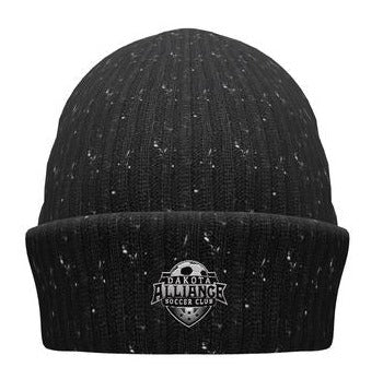 DASC Soccer Club Tweed Beanie Hat Augusta Black Tweed 