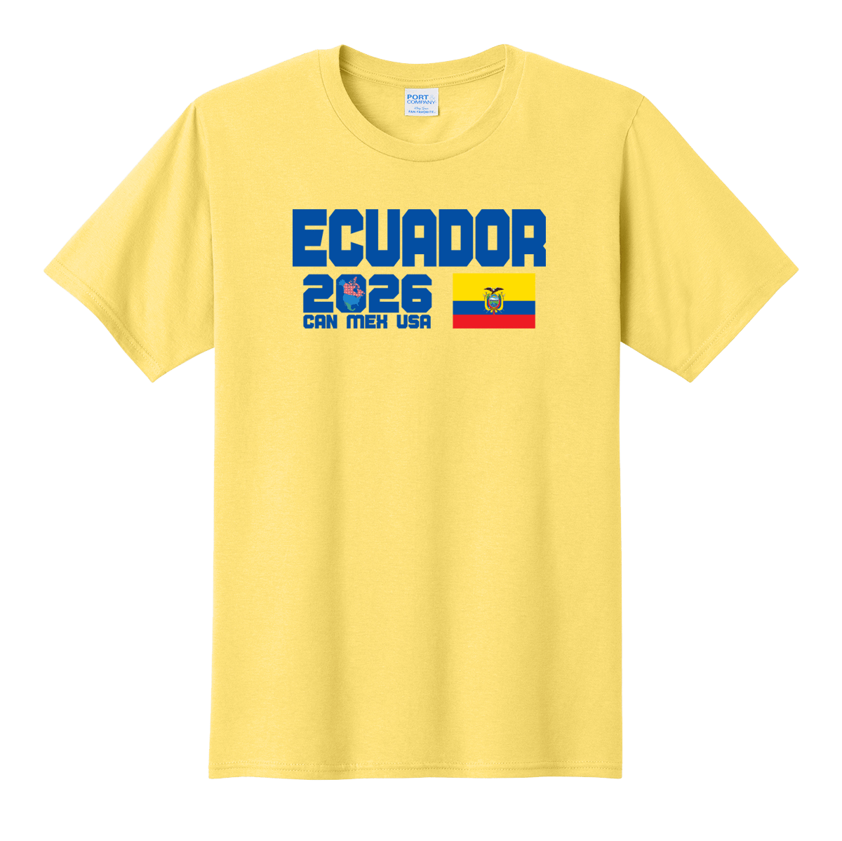 Ecuador Soccer Kick Off Series Tee | 2026 Edition - Goal Kick Soccer