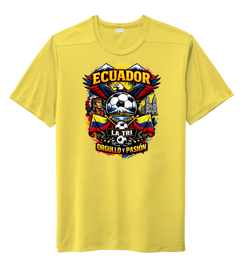 Ecuador Soccer Kick Off Series Tee | 2026 Edition - Goal Kick Soccer