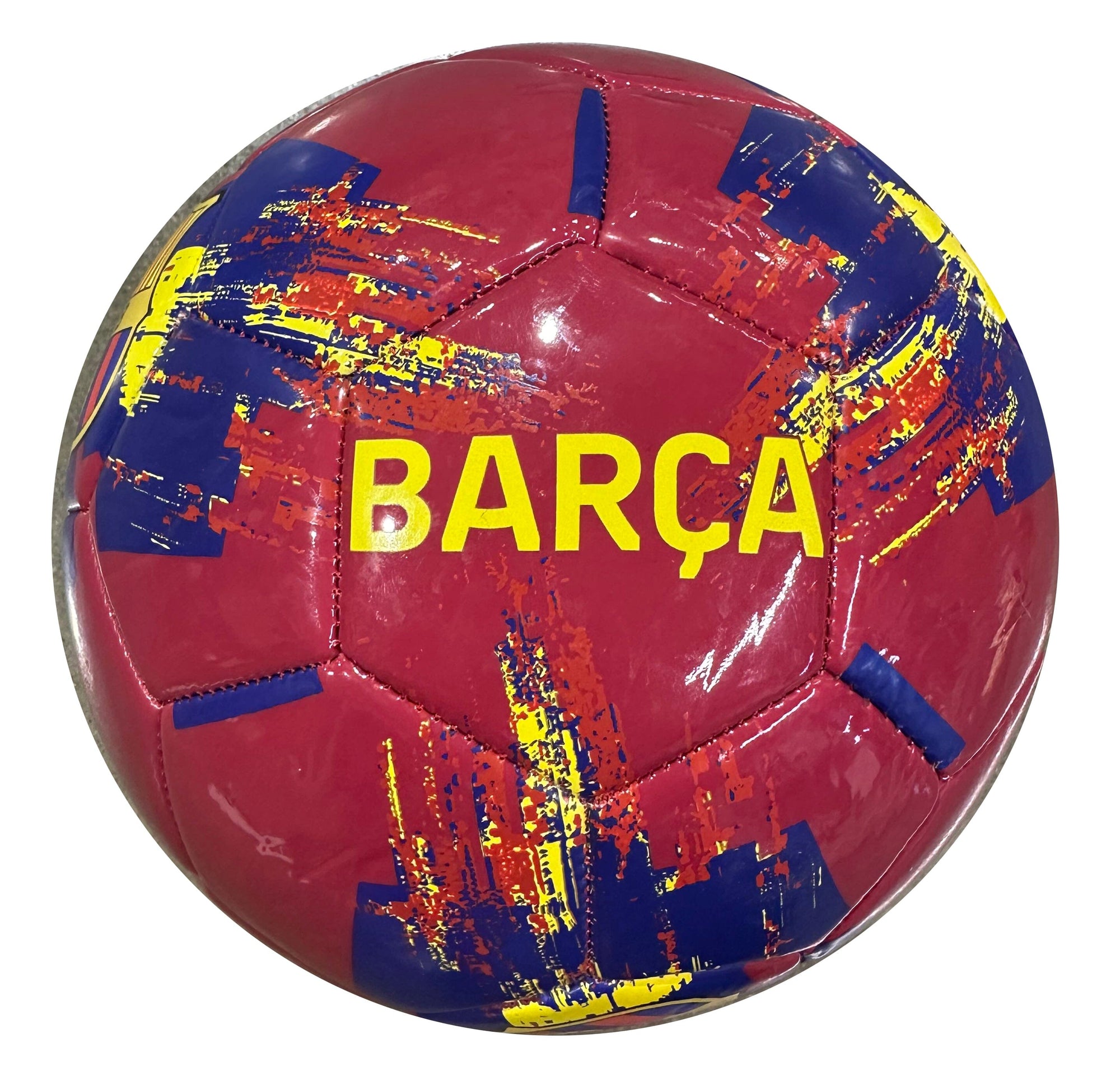 Icon Sports FC Barcelona Soccer Ball | FCB98BL Soccer Ball Icon Sports 5 Wine 