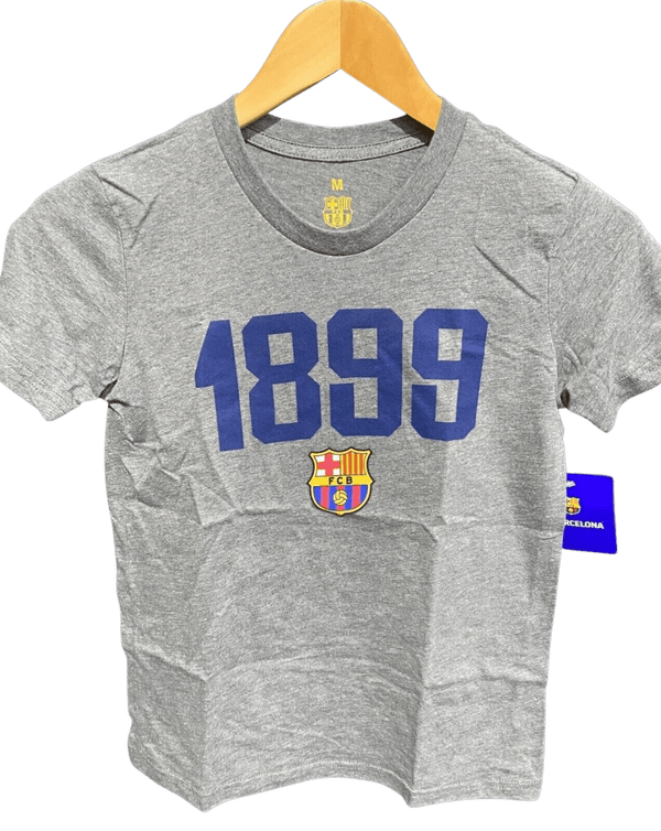 Icon Sports Youth FC Barcelona 1899 Short Sleeve Logo T-Shirt