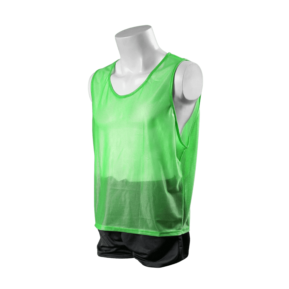BORDEAG Set di 12 canottiere da calcio, da allenamento, da uomo, da donna, 70 x 47 cm, verde BORDEAG Set di 12 canottiere da calcio, da allenamento, da uomo, da donna, 70 x 47 cm, verde