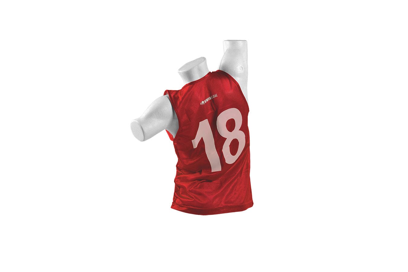Kwikgoal Numbered Vests 1-50 | 19A33 Training equipment Kwikgoal Youth Red 