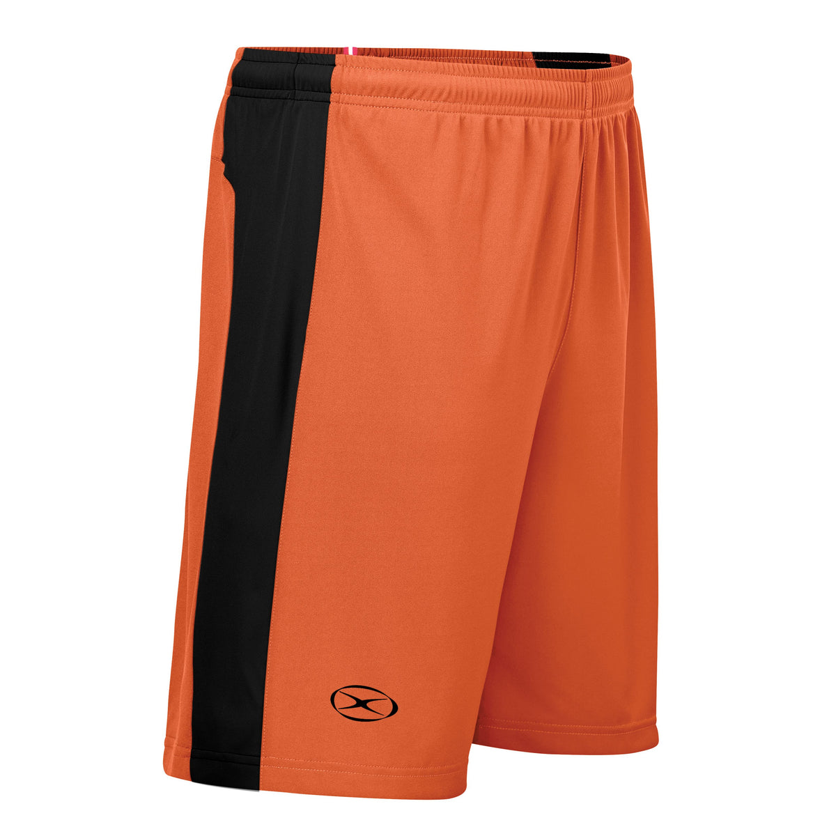 Landow Goal Keeper Short - Unisex Goal Keeper Xara Soccer Orange / Black Youth Small 