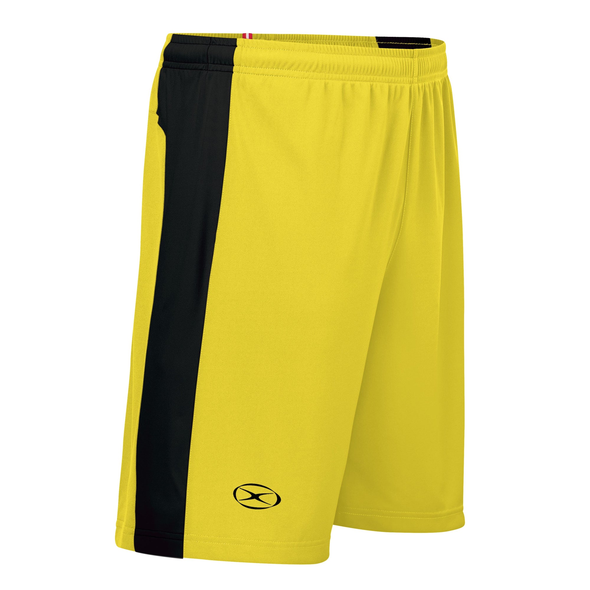 Landow Goal Keeper Short - Unisex Goal Keeper Xara Soccer Yellow / Black Youth Small 