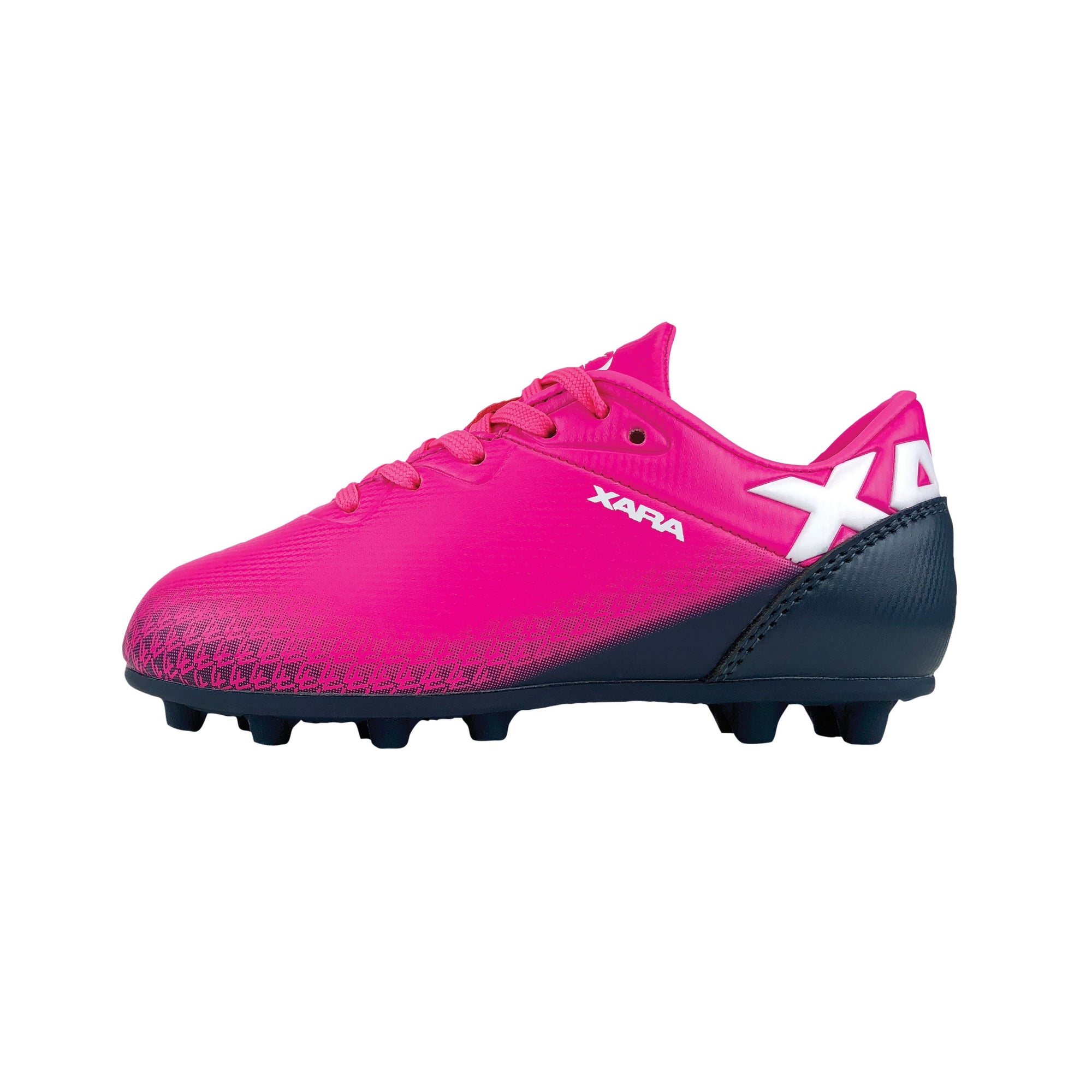Matrix Studded Shoe - Child & Youth Shoes Xara Soccer Navy/Pink/White Child Size 8 