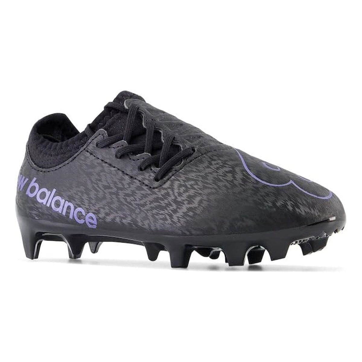 New Balance Kid's Furon V6+ Dispatch FG Soccer Shoe | SJF3FBB7 Soccer Shoes New Balance 1 Black/Black 