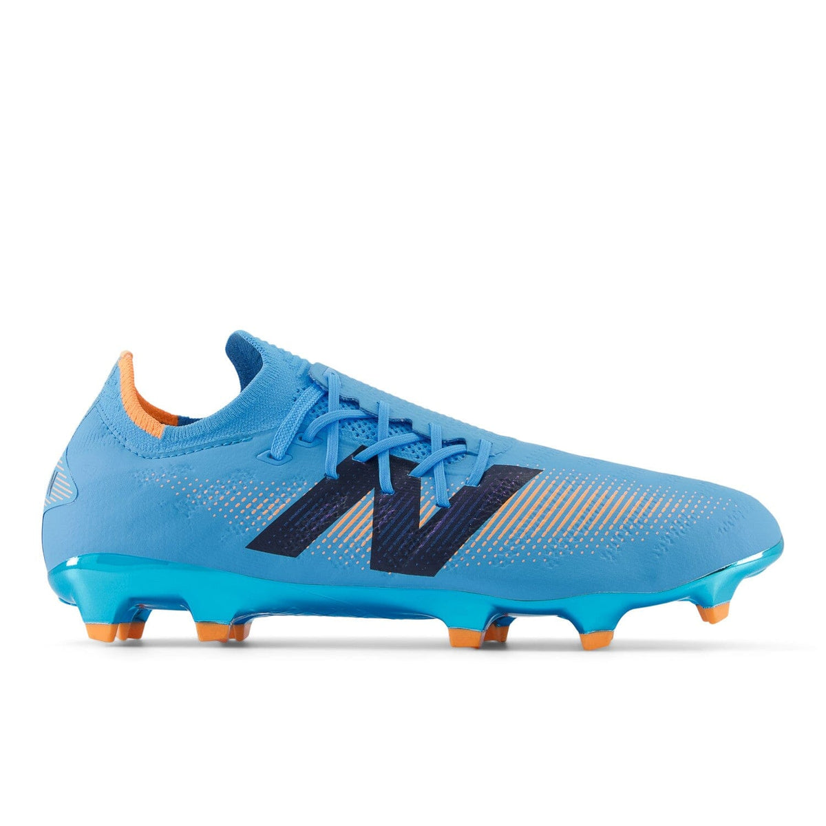New Balance Unisex Furon V7 Pro FG Soccer Shoe | SF1FS75 Soccer Shoes New Balance 8.5D Team Sky Blue/Orange 