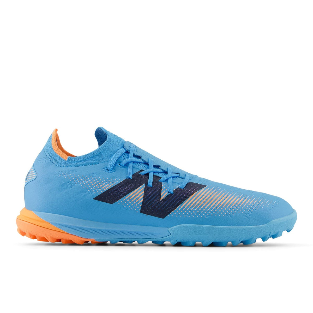 New Balance Unisex Furon V7 Pro Turf Soccer Shoe | SF1TS75 Soccer Shoes New Balance 8.5D Team Sky Blue/Orange 