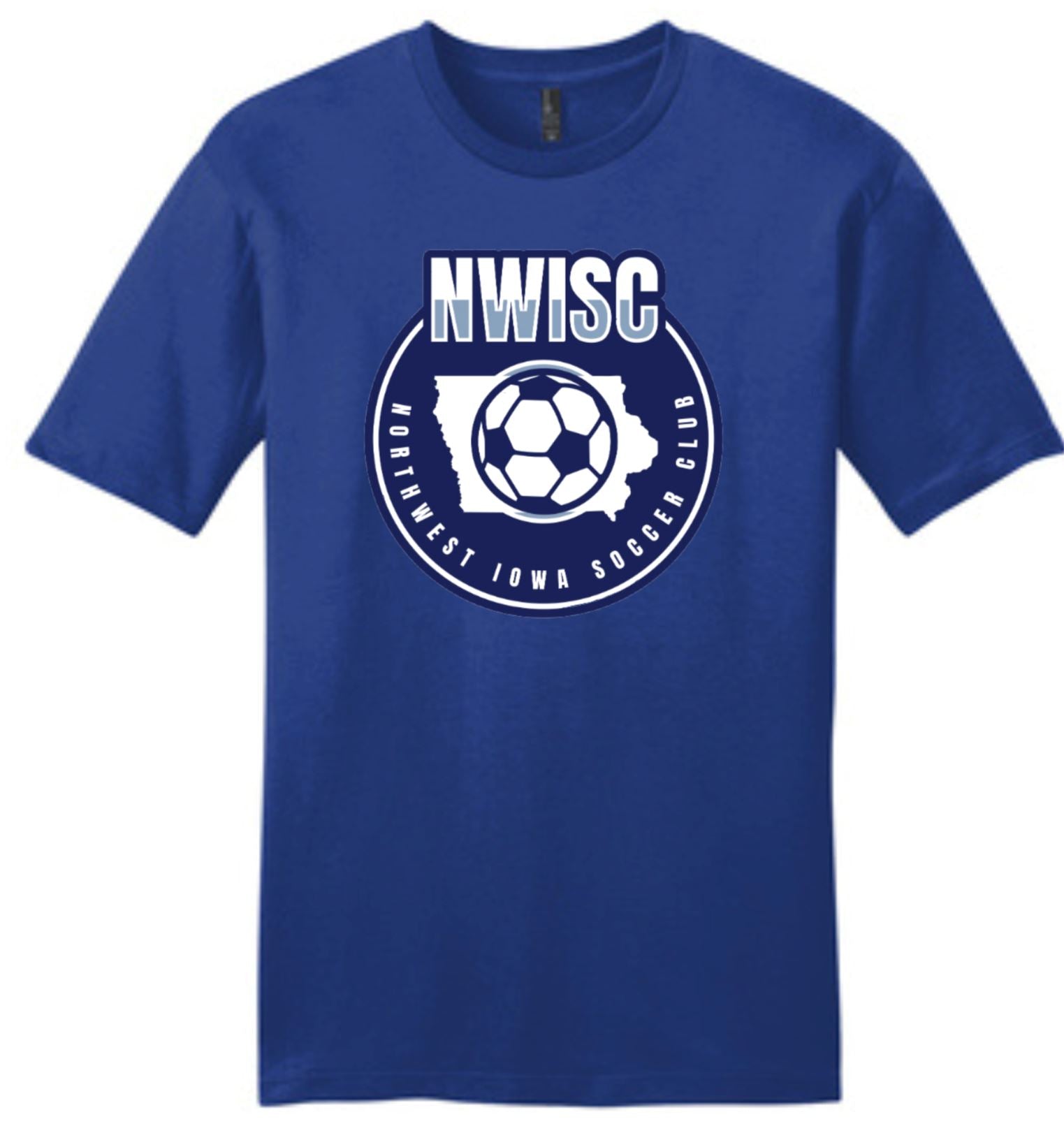 NWISC Galaxy Short Sleeve T-Shirt Short Sleeve Goal Kick Soccer Adult XS NWISC Full Front 