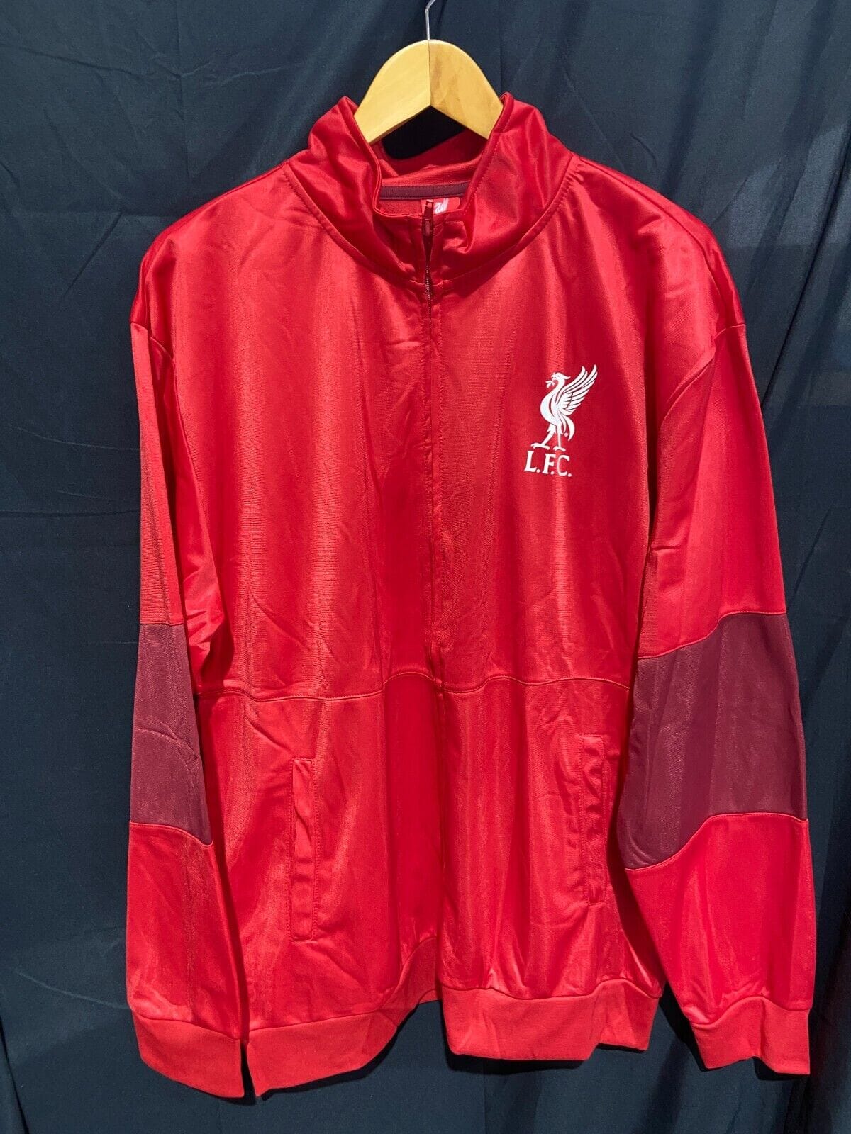 Products Icon Sports Adult Liverpool FC Touchline Full-zip Track Jacket |X-Large Goal Kick Soccer 