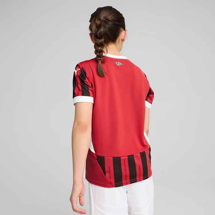 Puma AC Milan 24/25 Youth Replica Home Soccer Jersey | 77498401 - Goal Kick Soccer