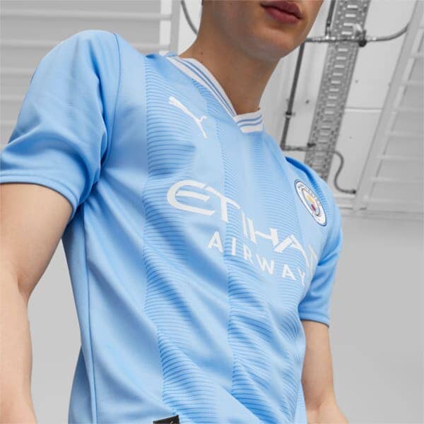 Puma Manchester City 23/24 Replica Home Men's Soccer Jersey | 77043801 Jersey Puma 