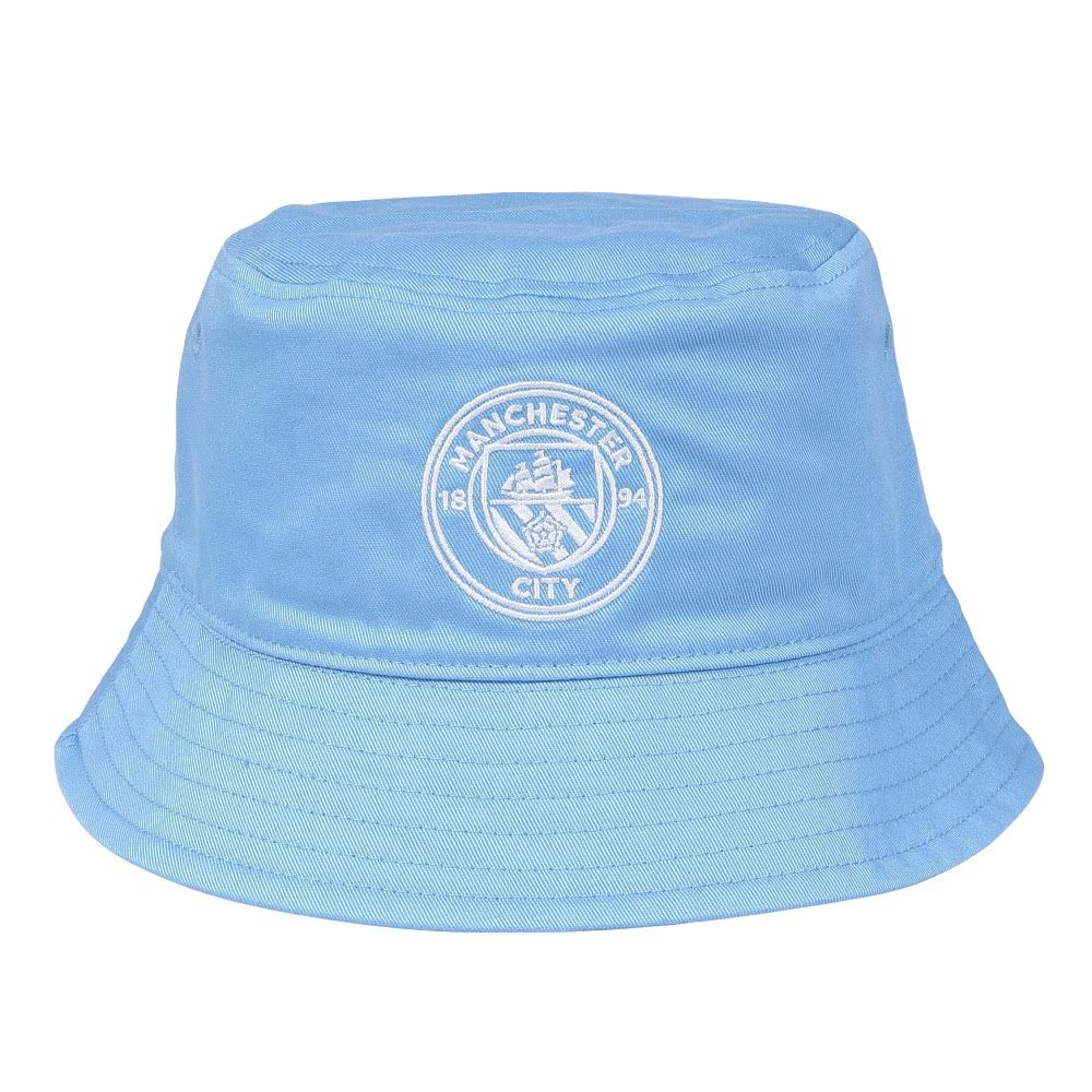 Puma Manchester City ftblESSENTIALS Bucket Hat | 02561204 - Goal Kick Soccer
