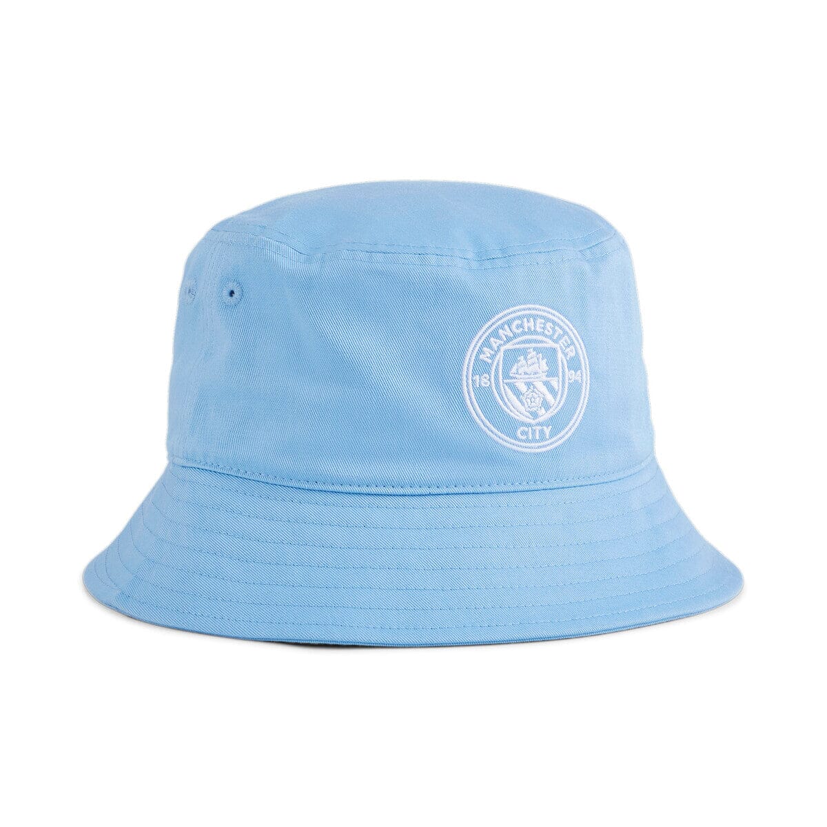 Puma MCFC ftblESSENTIALS Bucket Hat | 02561204 Hat puma S/M Light Blue 