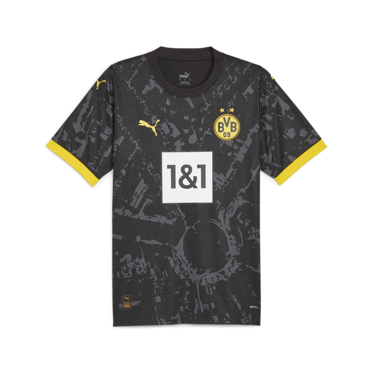 Puma Men&#39;s Borussia Dortmund 23/24 Away Jersey | 77061202 Apparel Puma Adult Large 