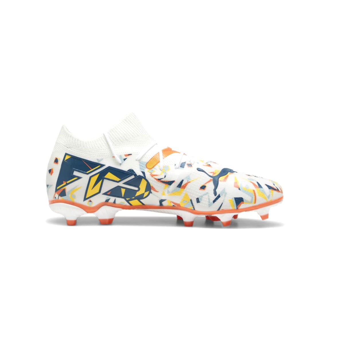 Puma Men&#39;s Future 7 Match Creativity FG/AG Soccer Cleats | 10784501 Soccer Shoes Puma 7.5 White 