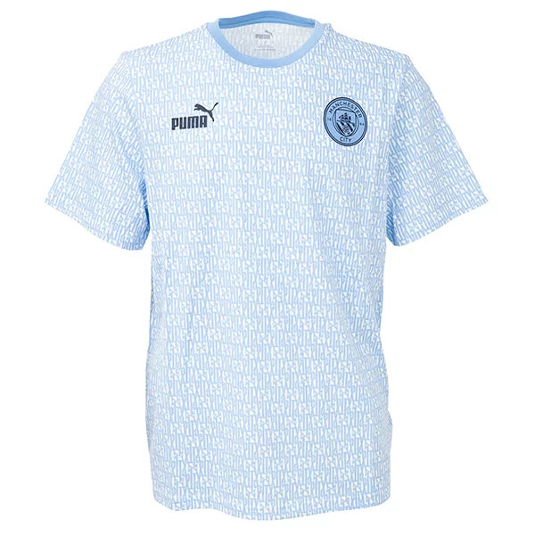 PUMA Men&#39;s Manchester City FtblCulture AOP Tee | 77777565 Apparel Puma 