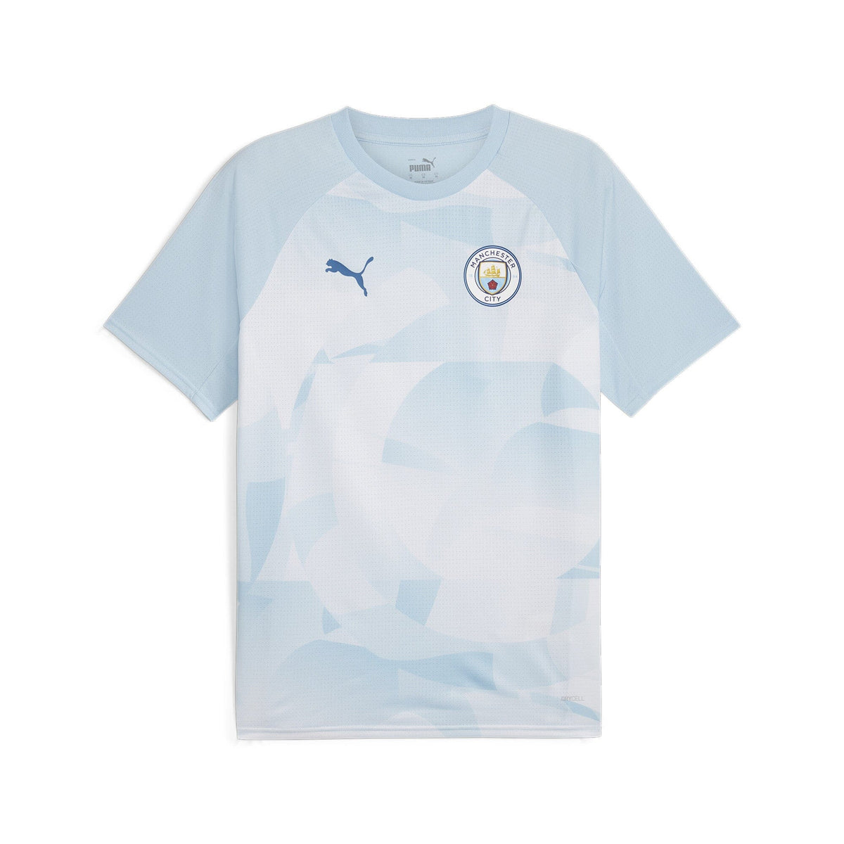 Puma Men&#39;s Manchester City Prematch Jersey | 77437001 Jersey Puma Adult Small Blue 