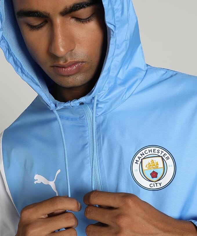 Puma Men's Manchester City Woven Anthem Jacket | 77284601 Jacket Puma 