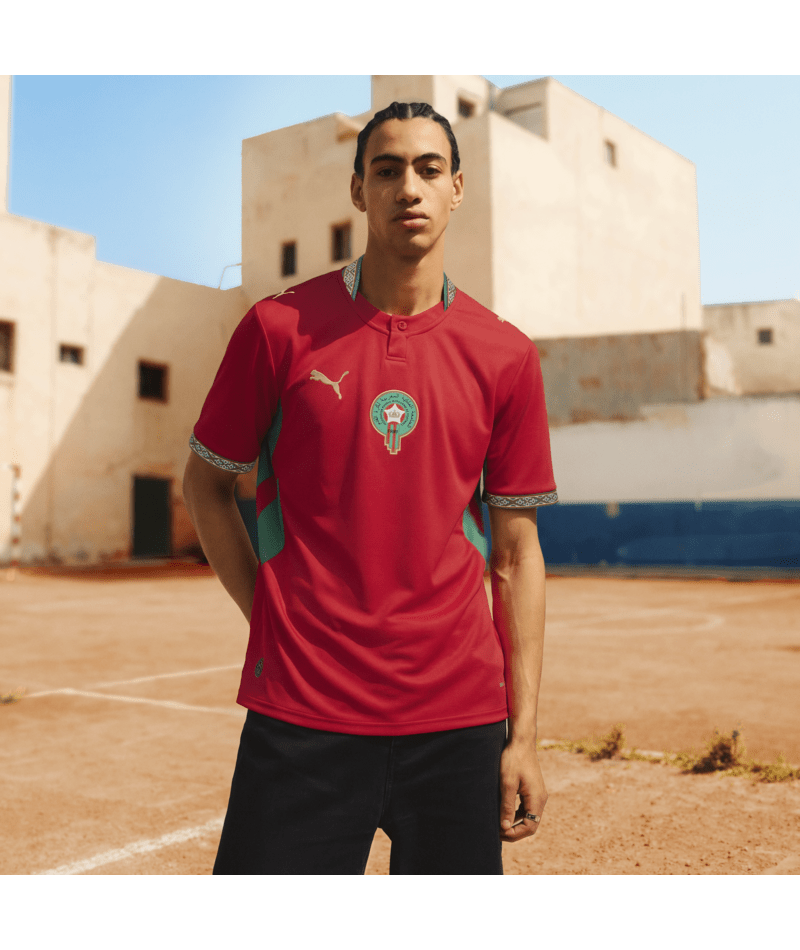 Puma Men's Morocco FRMF Home Jersey Replica - Goal Kick Soccer