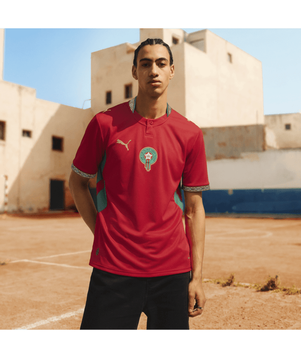 Puma Men's Morocco FRMF Home Jersey Replica - Goal Kick Soccer