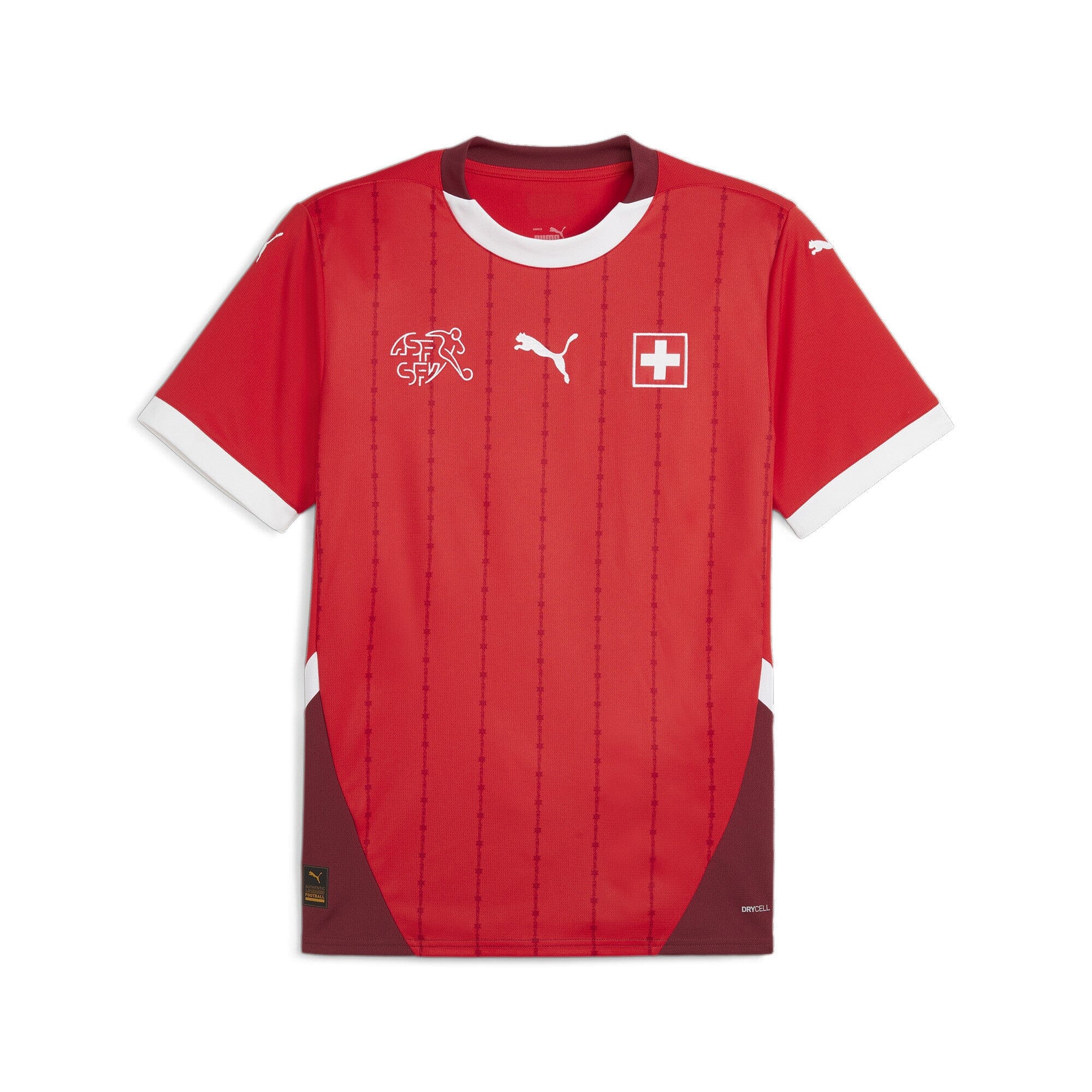 Puma Men's SFV Home Jersey Replica | 77395601 Jersey Puma Adult Small Red 