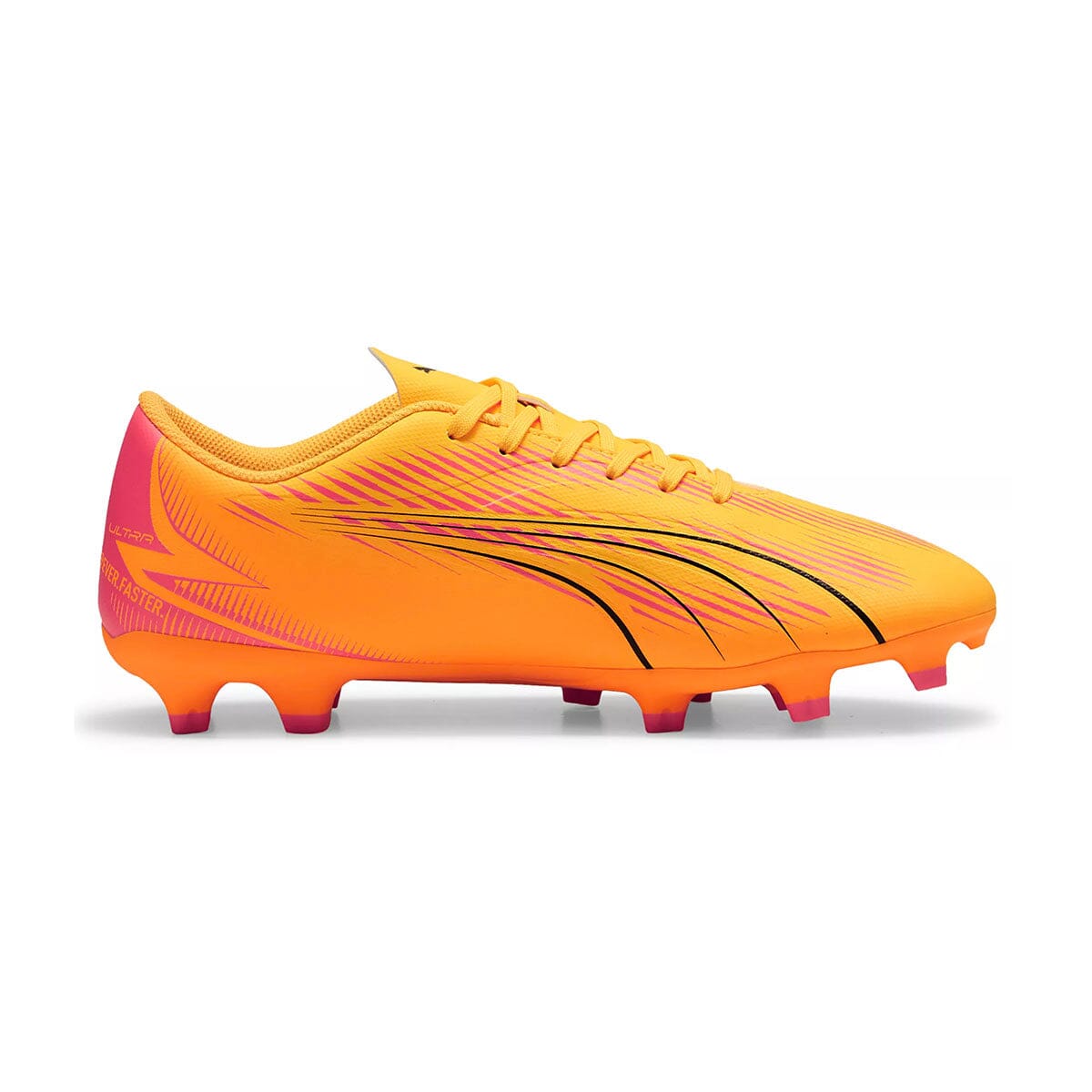 PUMA Men's Ultra Play FG/AG Soccer Cleats | 10776303 Soccer Cleats Puma 7 Orange 
