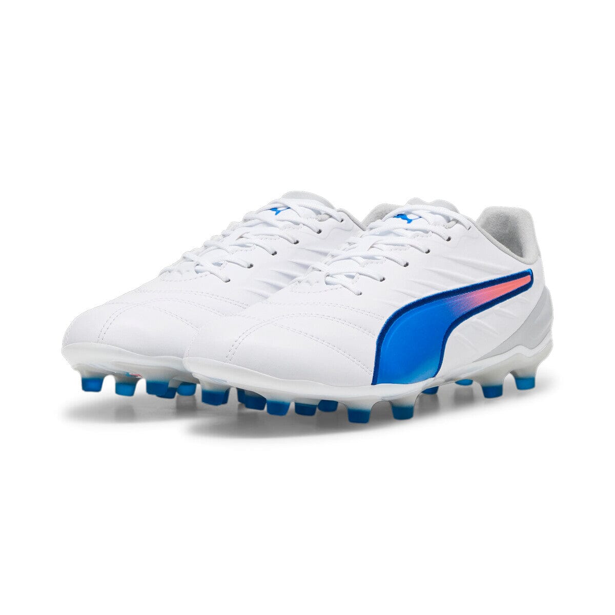 PUMA Women&#39;s King Pro FG Soccer Cleats | 10787401 Cleats Puma 7 White 